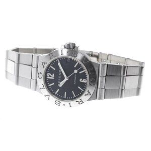 BVLGARI Diagono LCV29S Date black Dial Automatic Ladies Watch_847718